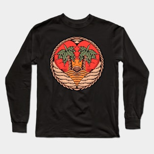 love summer tattoo Long Sleeve T-Shirt